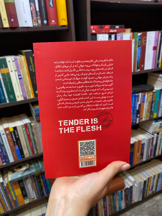 کتاب لاشه ی لطیف اثر آگوستینا باستریکا جلد شومیز نشر آراستگان